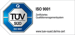 UTTING ISO 9001 Zertifizierung